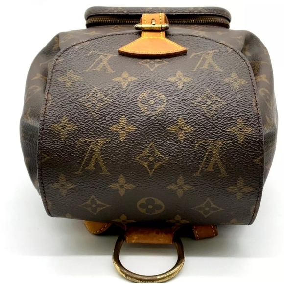 Auth🌹 Louis Vuitton Monogram Montsouris Backpack # SP0928 - Picture 4 of 16